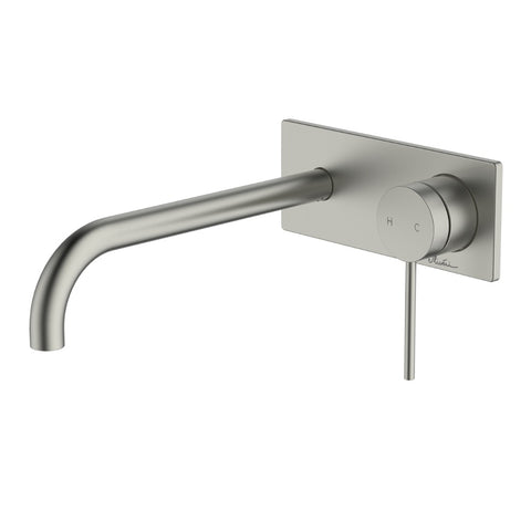 Oliveri Venice Wall Mixer Set (Trim Kit Only) Brushed Nickel VE105504FBN-TK