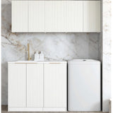 Otti Noosa Laundry Kit 1715B White / Matte White Top LA-1715B-NSW-MW