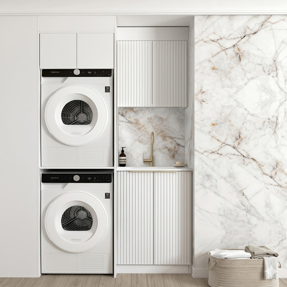 Otti Noosa Laundry Kit 1305C White / Pure White Top LA-1305C-NSW-PW