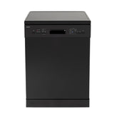 Euro Appliances Dishwasher 60cm 14 Place Black OE60D14B1