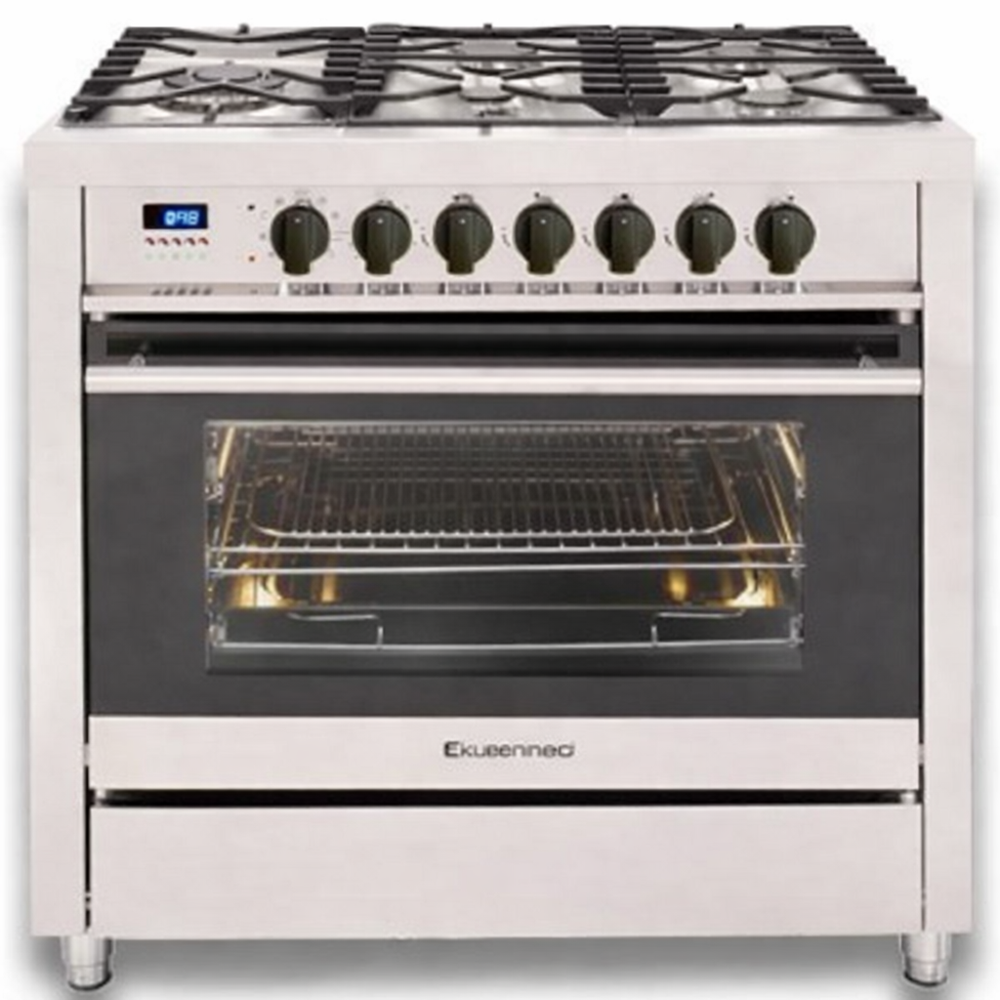 Kleenmaid Freestanding Dual Fuel Oven 90cm Stainless Steel OFS9031