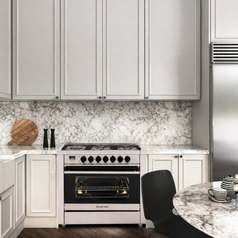 Kleenmaid Freestanding Dual Fuel Oven 90cm Stainless Steel OFS9031