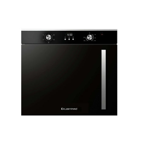 Kleenmaid Oven Side Opening 75Ltr Black OMF6031XS