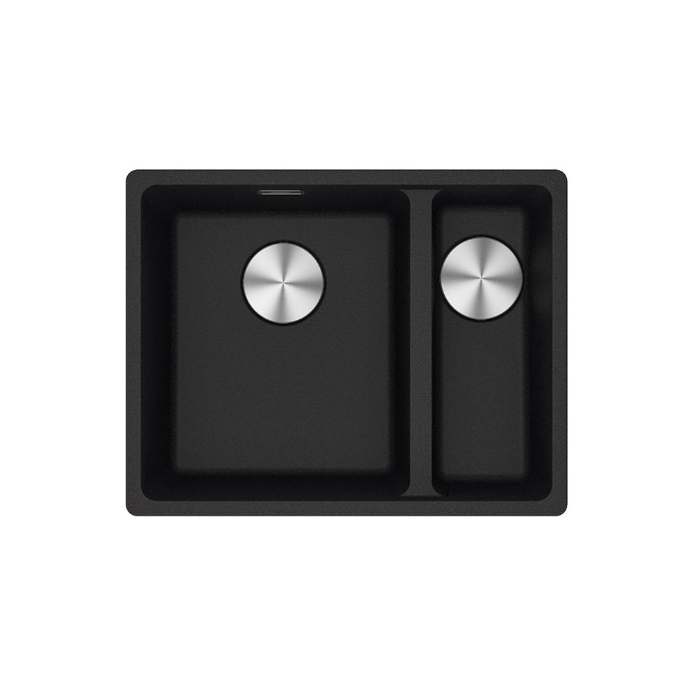 Franke Maris 1 and 1/2 Bowl 340/150mm Onyx Undermount (Inc DT651) MRG160SBRON-FPC