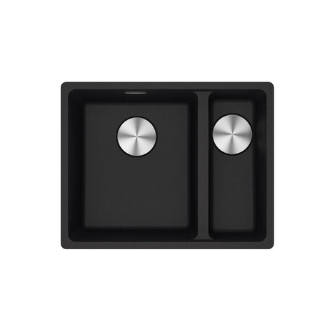 Franke Maris 1 and 1/2 Bowl 340/150mm Onyx Undermount (Inc DT651) MRG160SBRON-FPC