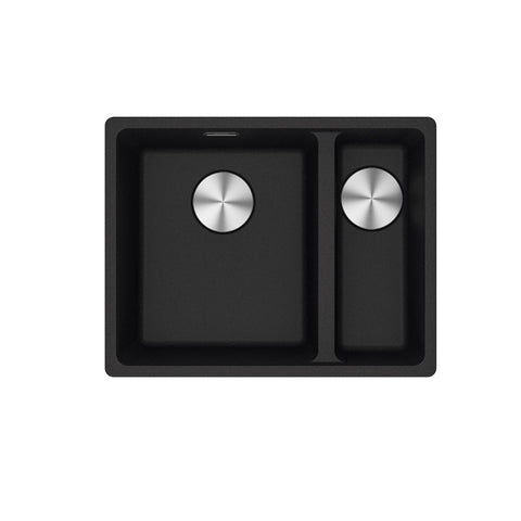 Franke Maris 1 and 1/2 Bowl 340/150mm Onyx Flushmount (Inc DT651) MRG260SBRON-FPC