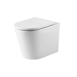 Oliveri Oslo Inwall Toilet Pan Only White OS127BTW