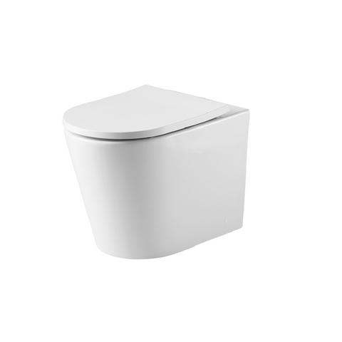 Oliveri Oslo Toilet Suite Wall Faced White OS127-PSC