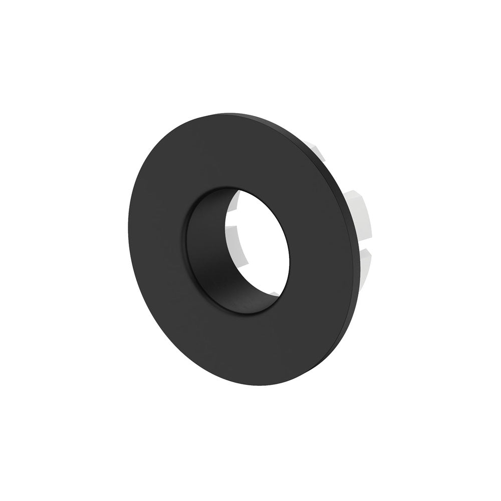 Fienza Empty Style Overflow Ring (Suits Ceramic Basin) Black OVERFLOWBLK