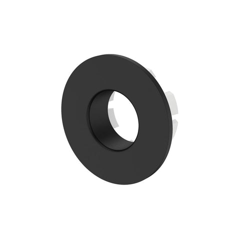 Fienza Empty Style Overflow Ring (Suits Ceramic Basin) Black OVERFLOWBLK