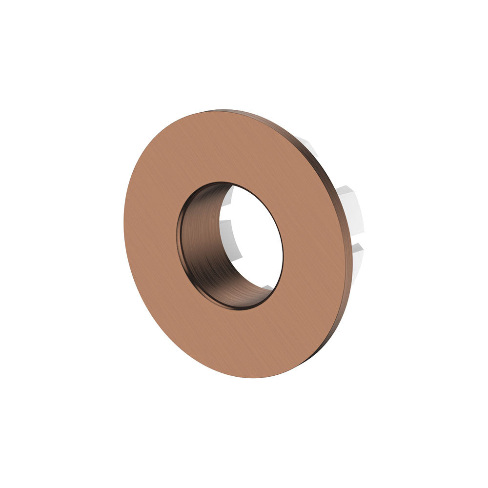 Fienza Empty Style Overflow Ring (Suits Ceramic Basin) Brushed Copper OVERFLOWCO