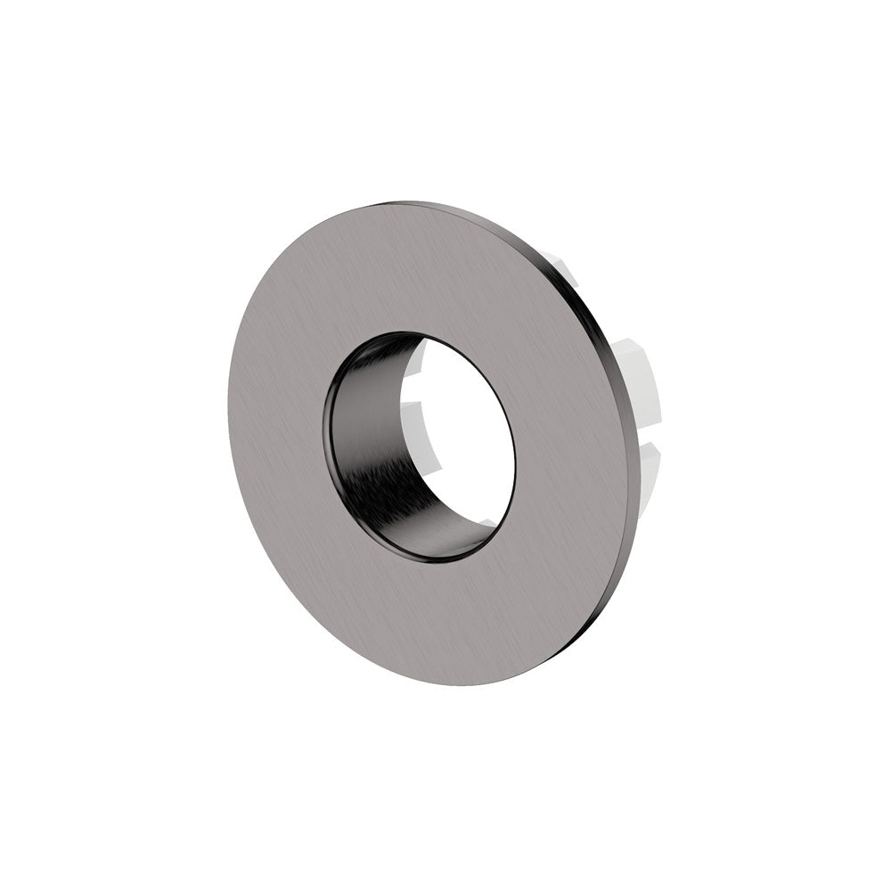 Fienza Empty Style Overflow Ring (Suits Ceramic Basin) Gunmetal OVERFLOWGM