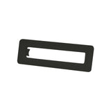 Fienza Squared Overflow Ring (Suits Petra & Reba Basins) Black OVERFLOWSQB