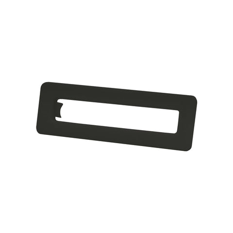 Fienza Squared Overflow Ring (Suits Petra & Reba Basins) Black OVERFLOWSQB
