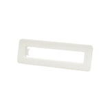 Fienza Squared Overflow Ring (Suits Petra & Reba Basins) White OVERFLOWSQW