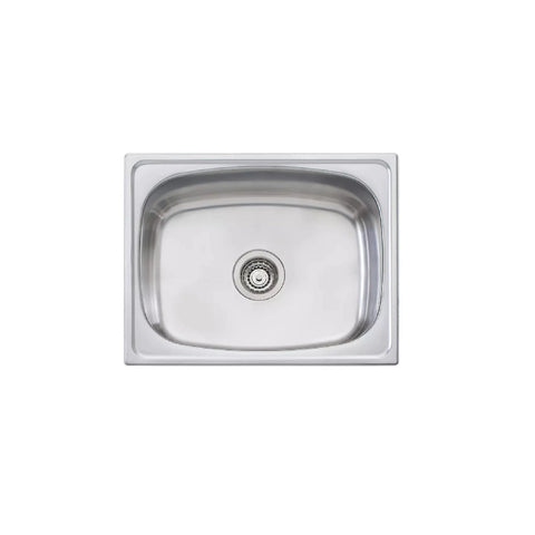 Oliveri 45L Laundry Inset Tub Left Tap Hole Stainless Steel TI45 LTH