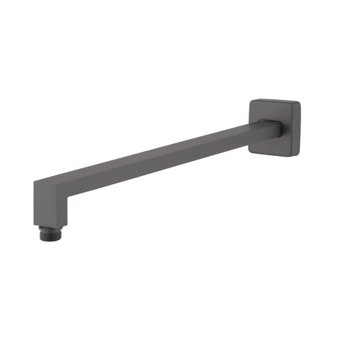 Oliveri Monaco Shower Wall Arm Square Gunmetal MO16330GM