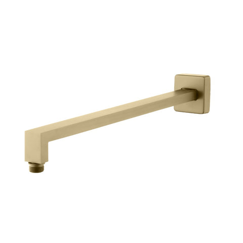 Oliveri Monaco Shower Wall Arm Square Classic Gold MO16330CG