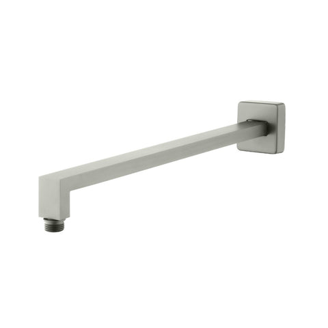 Oliveri Monaco Shower Wall Arm Square Brushed Nickel MO16330BN