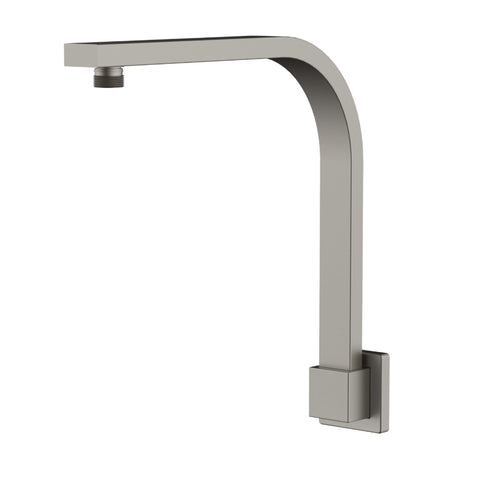 Oliveri Monaco Raised Wall Arm Square Brushed Nickel MO0009BN