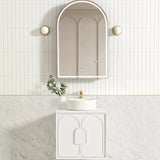 Otti Laguna Mk II Wall Hung Cabinet Only 600mm Matte White LGM600W