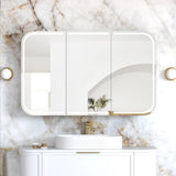 Otti LED Newport Shaving Cabinet (Premium Edition) 1200x750mm White LED-SSQ1275-VP
