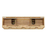 Otti Laguna Mk II Wall Hung Vanity 1800mm Natural Woodland Oak w/ Undermount Natural Carrara Marble Top & Basin LGM1800NSTUD-NCA-UB