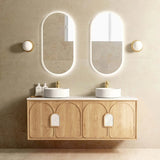 Otti Laguna Mk II Wall Hung Cabinet Only 1500mm Natural Woodland Oak LGM1500N
