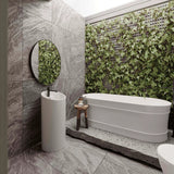 Otti Attica Bondi Freestanding Bath 1700mm w/ Overflow Gloss White ABBT-1700-OF