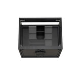 Otti Laguna Mk II Wall Hung Vanity 600mm Black Oak w/ Natural Carrara Marble Top LGM600BSTUD-NCA