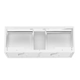 Otti Laguna Mk II Wall Hung Vanity 1200mm Matte White w/ Ceramic Top LGM1200WCT