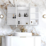 Otti LED Newport Shaving Cabinet (Premium Edition) 1200x750mm White LED-SSQ1275-VP