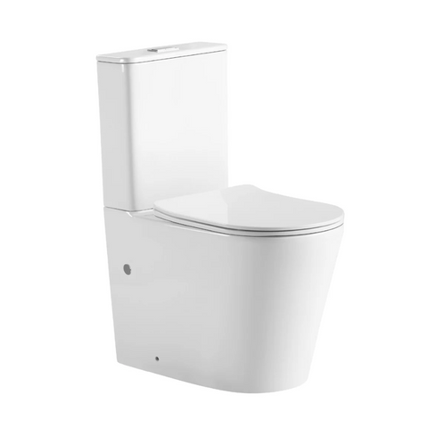 Otti Radiant Geberit Toilet Suite Slim Seat Gloss White IRTSPKVA-G