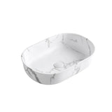 Otti Bronte Above Counter Basin Oval 500x350x130 Carrara OT5036MCAR