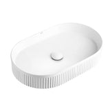 Otti Kensington Above Counter Basin Oval 560x350x120 Matte White OT5635MW