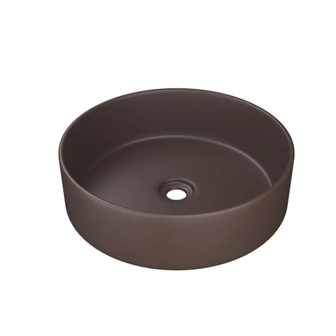 Otti Radius Above Counter Basin Round 360x360x115 Brown OT3600BRN