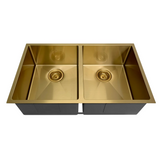 Otti Arte Sink 76D 760x450x220 (Top/ Under/ Flush Mount) Argent Gold M-CBS-820-76AG