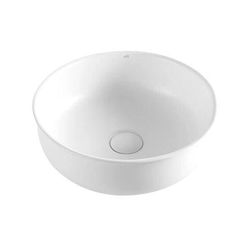 Otti Bronte Above Counter Basin Round 360x360x130 Matte White OT3636MW