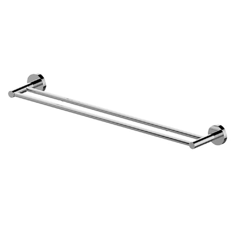 Abey Poco Double Towel Rail 760mm Chrome PDTR