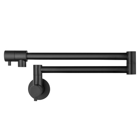 Bella Vista Mica Pot Filler Black PF-5-BLK