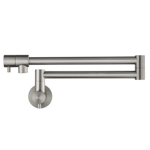 Bella Vista Mica Pot Filler Brushed Nickel PF-5-BN