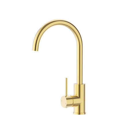 P&P Otus Slimline Sink Mixer Brushed Gold PLC1001SS-BG