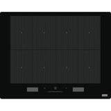 Franke Mythos Induction Cooktop 65cm 8 Zone Touch Control Frameless Ceramic Glass FMY658IFPBK