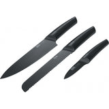 Franke 3 Piece Knife Set BWX for Box Centre Black KS792