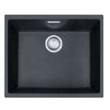 Franke Sirius Tectonite Sink Single Bowl 500mm Black SID110-50CB
