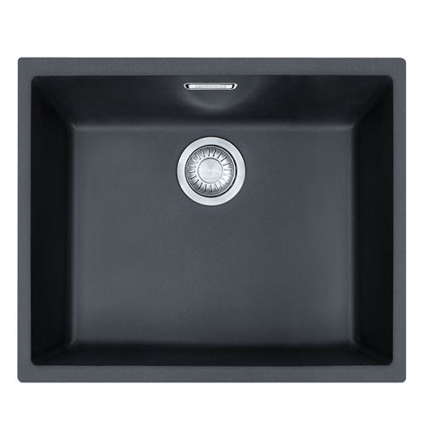 Franke Sirius Tectonite Sink Single Bowl 500mm Black SID110-50CB