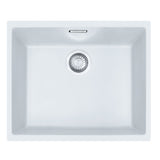 Franke Sirius Tectonite Sink Single Bowl 500mm White SID110-50PW