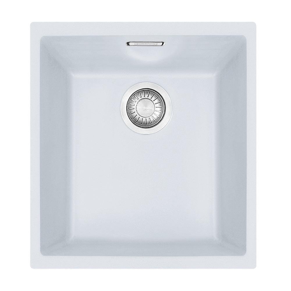 Franke Sirius Tectonite Sink Single Bowl 340mm White SID110-34PW