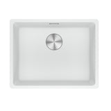 Franke Maris Granite Single Bowl Sink 520mm (Incl. DT651 Drainer Tray) Polar White MRG610-52PW-FPC