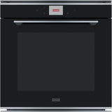 Franke Mythos Pyrolytic Oven 60cm 15 Functions TFT Colour Display Black Glass w/ Stainless Steel Trim FMY99PXS